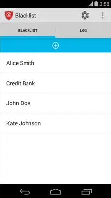 Calls Blacklist android App screenshot 4